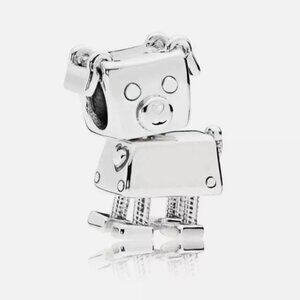 Pandora Bobby Bot 797551EN12 Pendant Charm, Size OS - 925 Silver